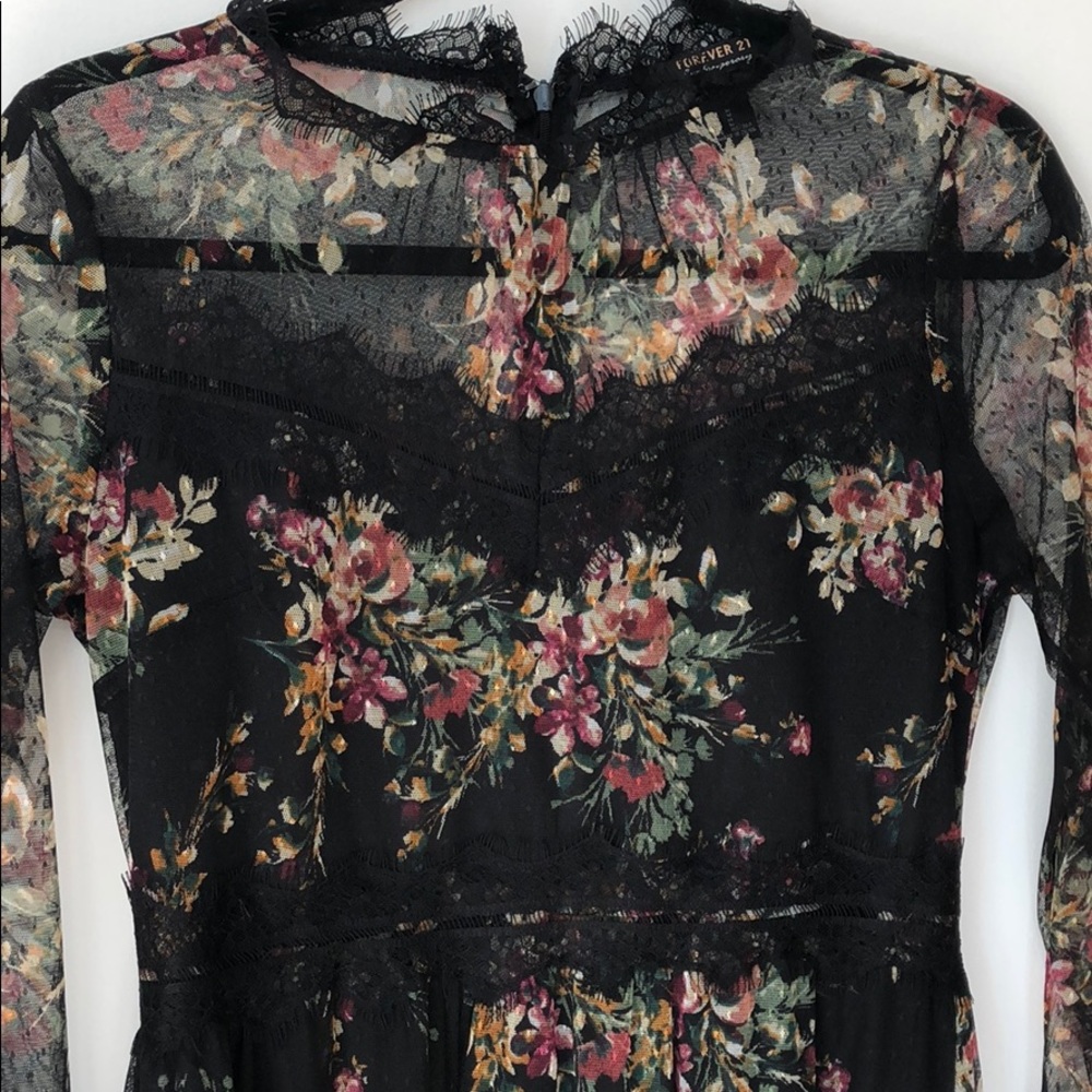Little House on the Prairie floral dress
